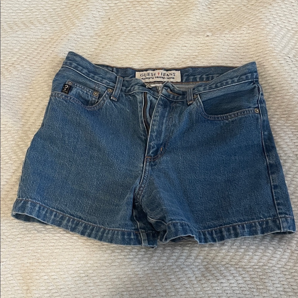 GUESS Classic Blue Jean Shorts